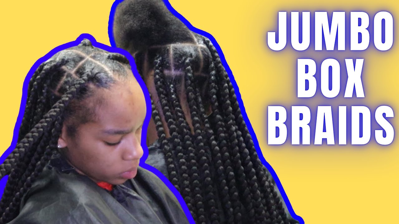 HOW TO DO JUMBO KNOTLESS BOX BRAIDS | Step By Step | Beginner Friendly | 2025