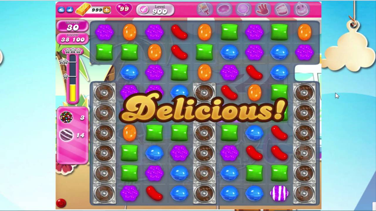 Candy Crush Saga level 900