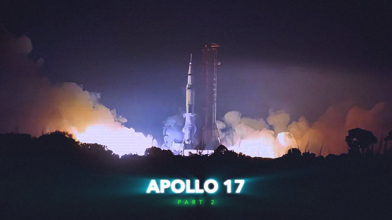 Vintage NASA Moon Audio   | 🚀 Apollo 17  | Vintage Space, Sleep, Focus