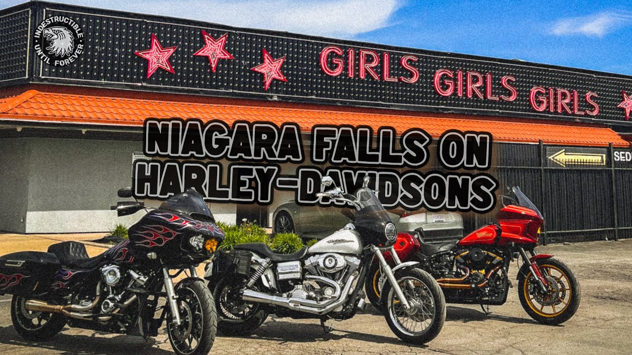 NIAGARA FALLS ON HARLEY-DAVIDSONS