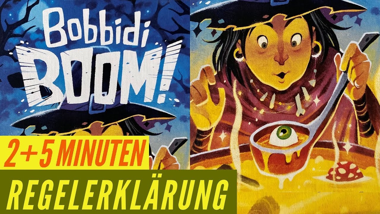 Bobbidi Boom Regeln Anleitung Kartenspiel Familienspiel Push Your Luck