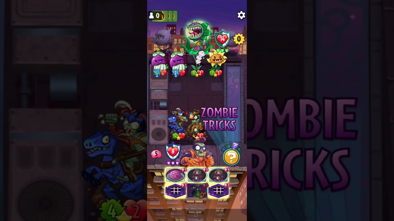 Twisted Rules! PvZ Heroes: Super Brainz Vs Chompzilla. Hanya mengandalkan Dinosaurus Biru?