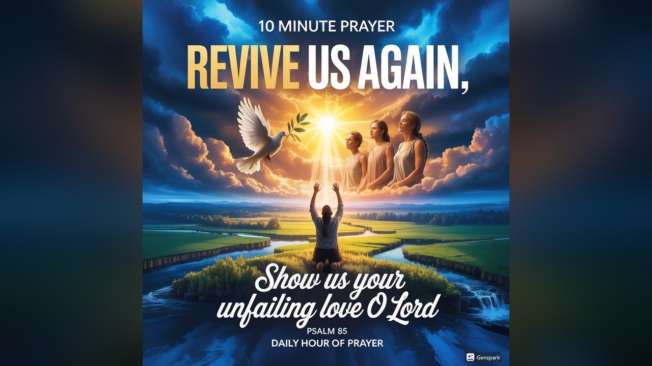 10 Minute Prayer: Revive Us Again | Psalm 85 | Daily Hour of Prayer