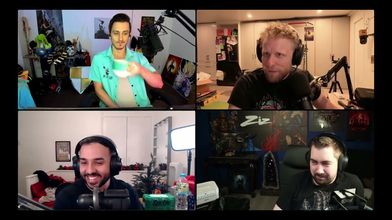 Stalling Podcast For PoE 2 Druid/Vaal 0.4 Update With Ziz, Steel & Quin