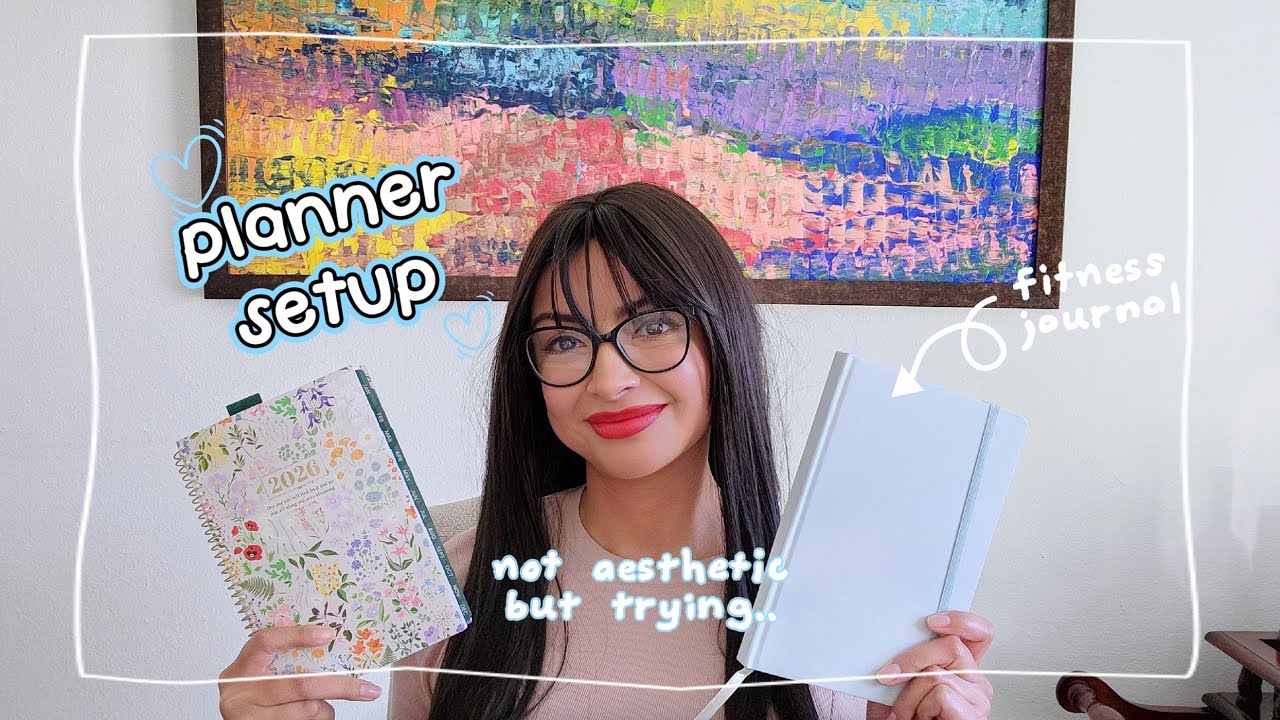 accidentally became a journaling girl - 2026 planner & journal setup