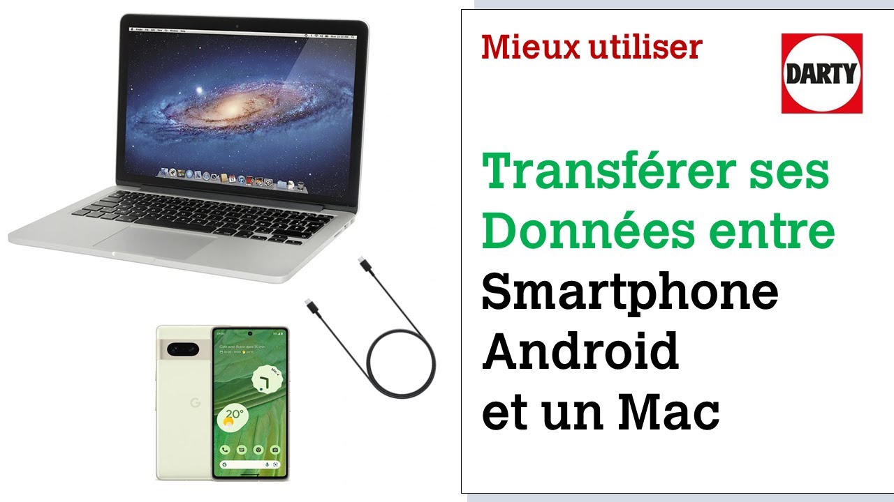 Transférer ses données entre un Smartphone Android et un Mac