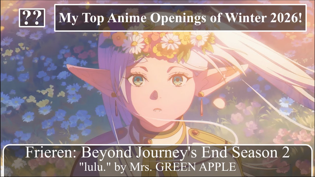 Top Anime Openings of Winter 2026