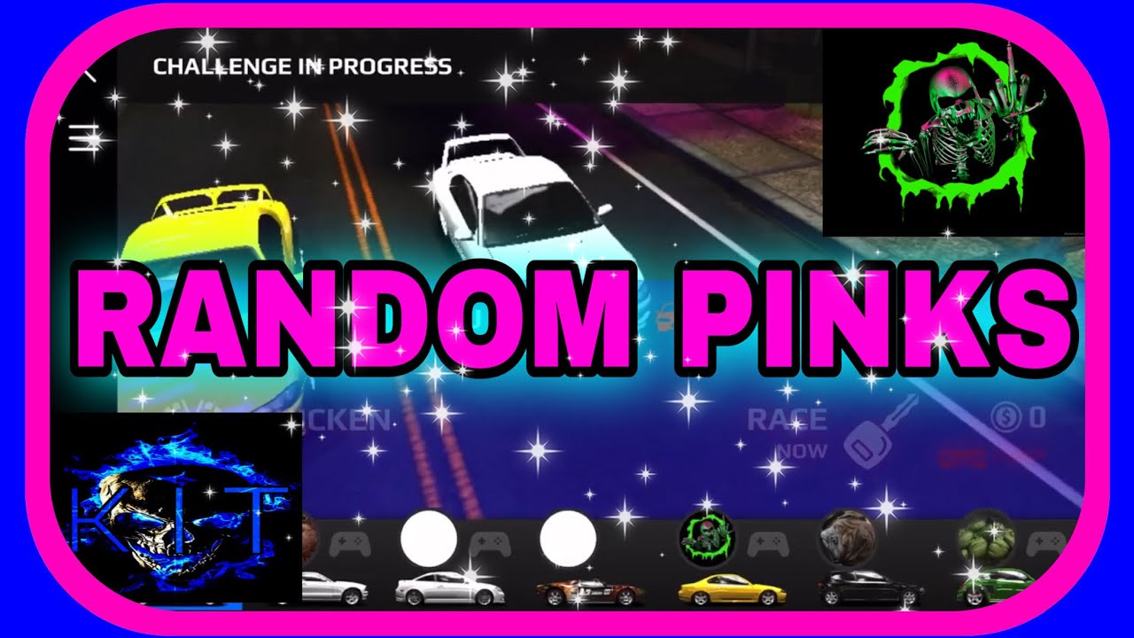 ((( RANDOM PINKS ))) thanks for watching👍( RUSH RACING 2 )