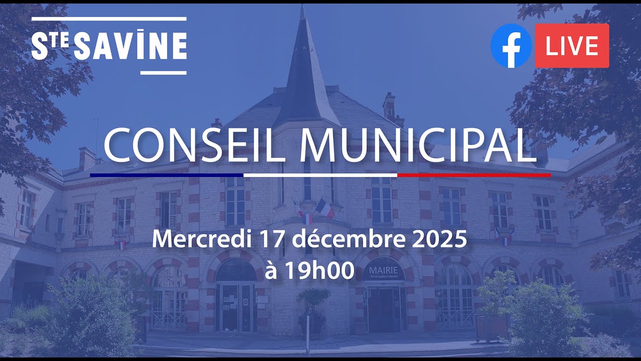 Conseil municipal du 17 décembre 2025