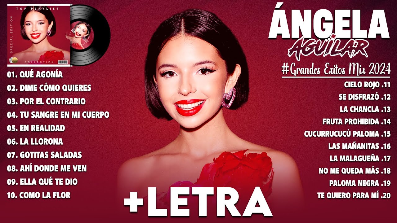 Ángela Aguilar Mix Exitos 2024 (Letra) - Las Mejores Canciones De Ángela Aguilar - Grandes éxitos