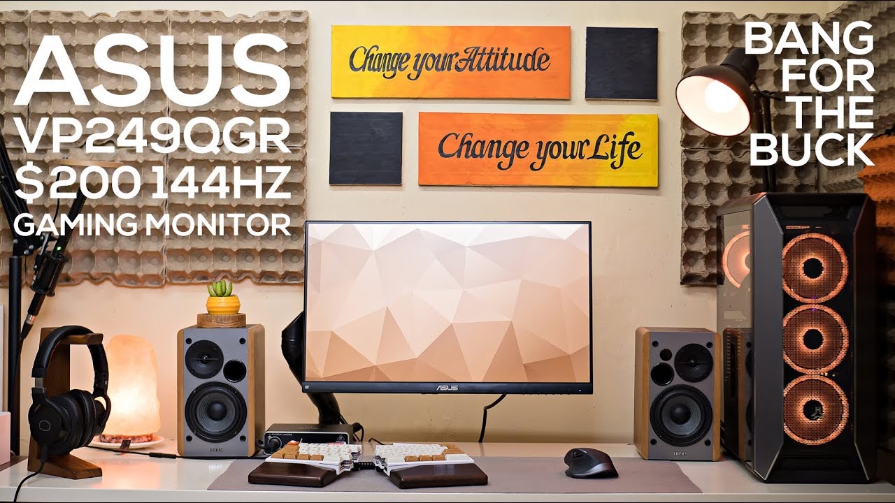 ASUS VP249QGR Review - The NEW Bang for the Buck Gaming Monitor!