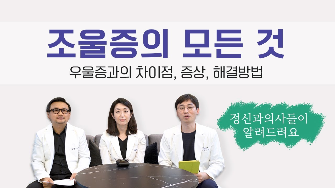 [조울증의 모든 것] 조울증 증상, 우울증과 차이, 테스트, 치료 등