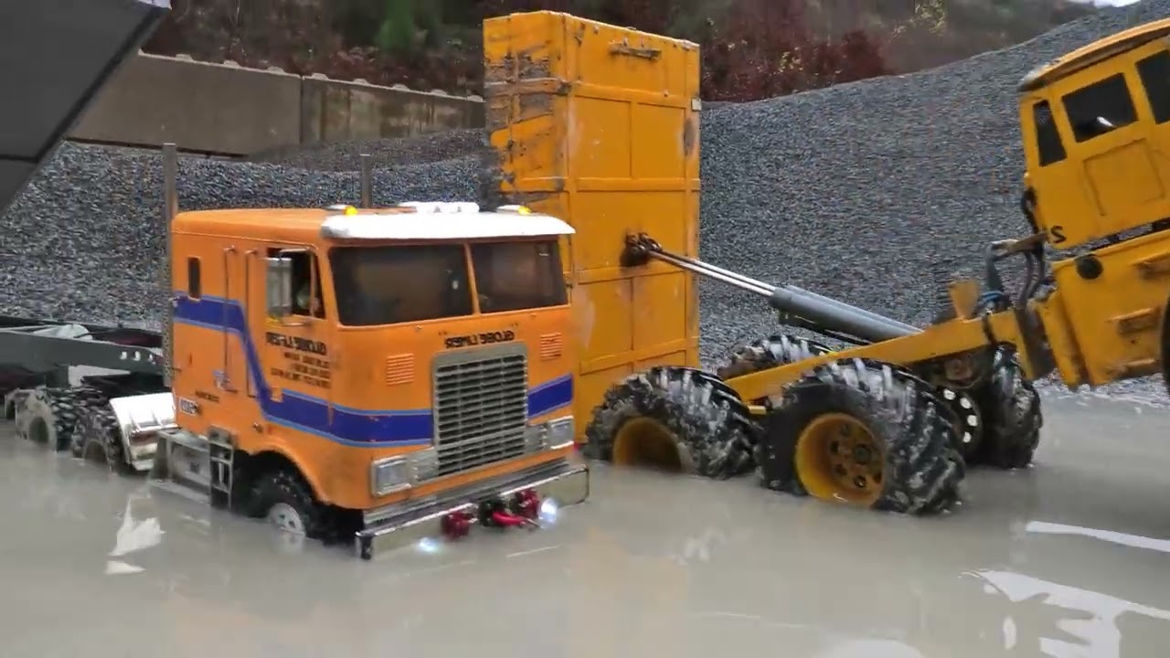ABANDONED? Liebherr 970 Submerged in Deep Flood Disaster! 🌊😱