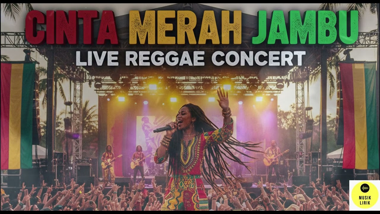 CINTA MERAH JAMBU (REGGAE VERSION) Lagu Cafe by Simbiosis Musik Lirik
