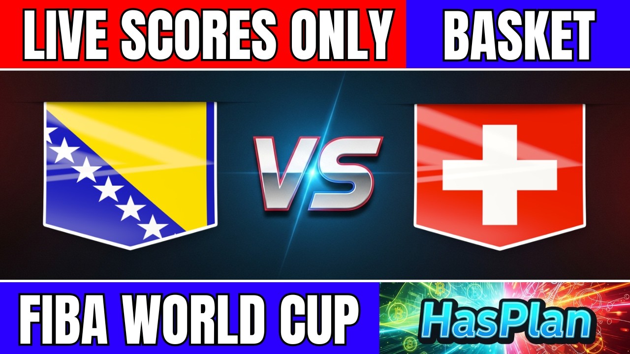 🔴 Bosnia & Herzegovina vs Switzerland | Bosna &Scaron;vicarska Ko&scaron;arka uživo | FIBA Basketball Live Score