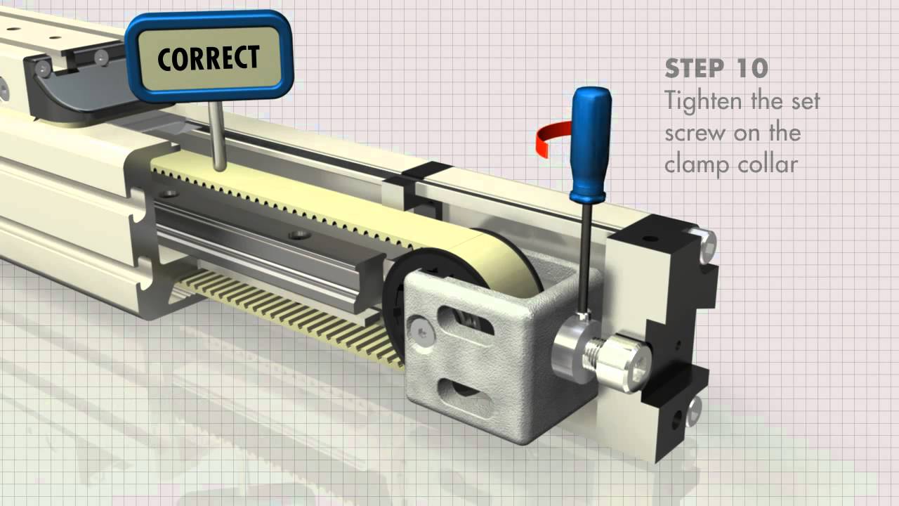 How to Adjust a MTB Series Belt-Driven Linear Actuator
