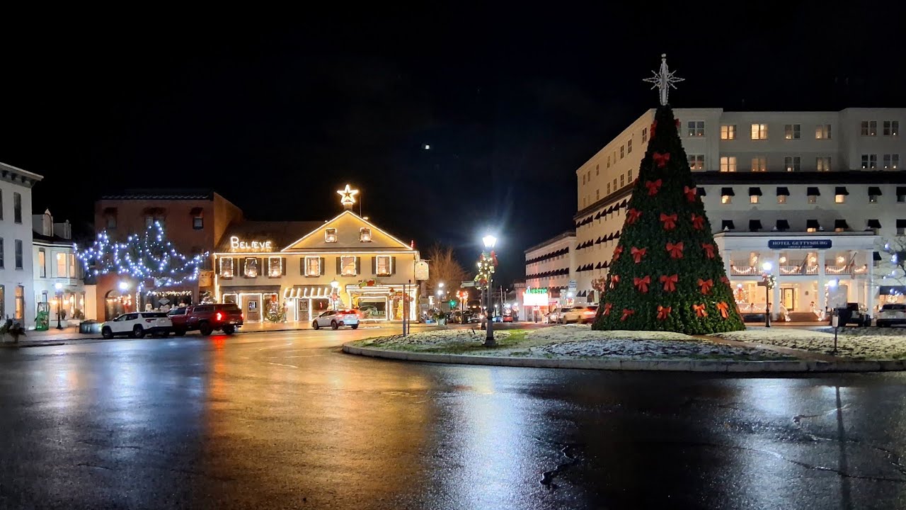 С Рождеством из Геттисберга! 🌲