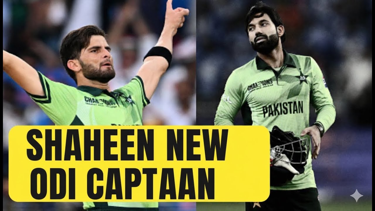 Mohammad Rizwan sacked, Shaheen Afridi appointed as Pakistan's new ODI captain | PCB