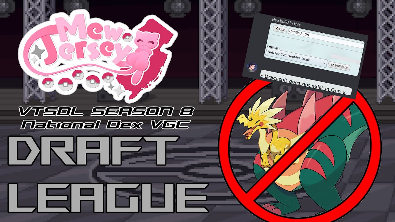 the nepo baby that couldnt read | VTSDL S8 Natdex VGC Draft Week 1