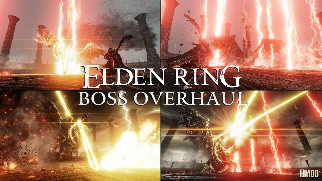 INSANE Modded PLACIDUSAX Updated Boss Overhaul Mod Showcase | Elden Ring - After The Shattering