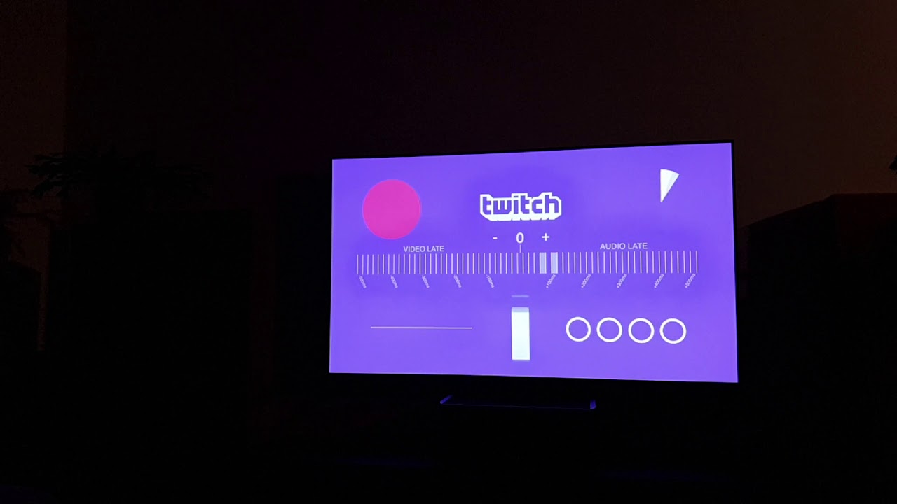 LG OLED B9 sound delay