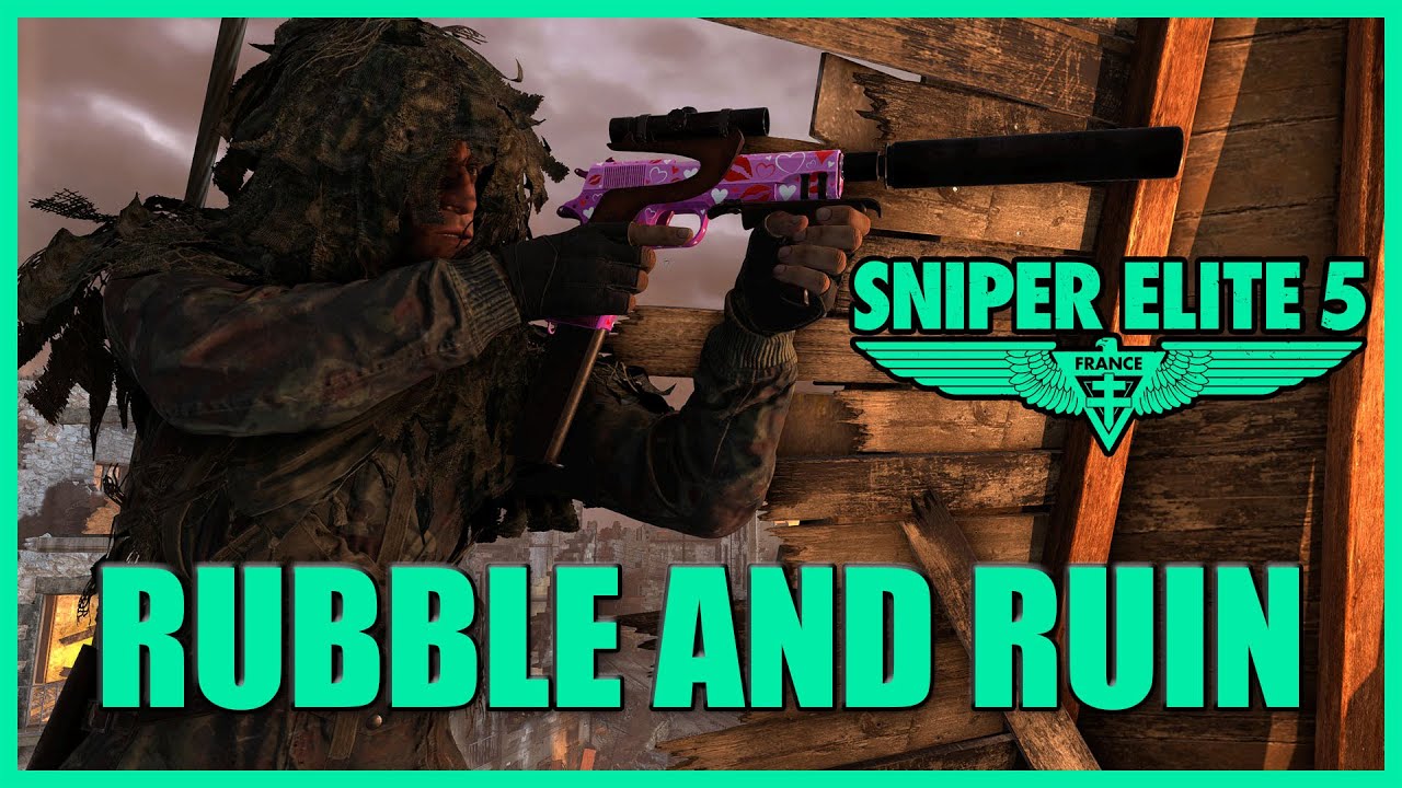 🎯 Sniper Elite 5: Rubble and Ruin | Authentic Difficulty Playthrough 🎮