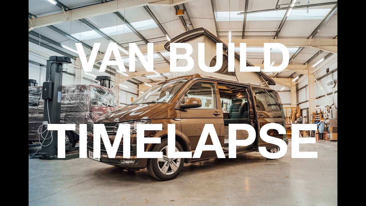 32 days TIME LAPSE /van conversion VW T6 / Watch a PROFESSIONAL campervan build in 12 MINS 