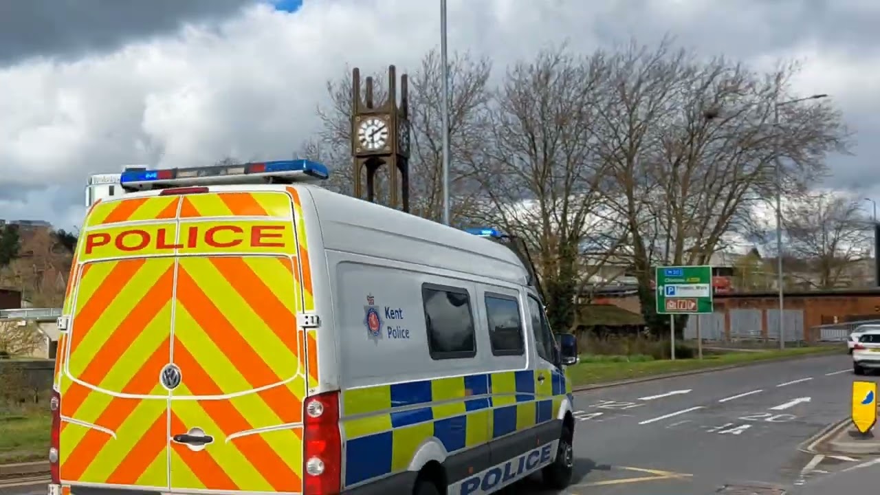 Kent Police & South East Coast Ambulance Service responding to Incidents in Maidstone - April 2024