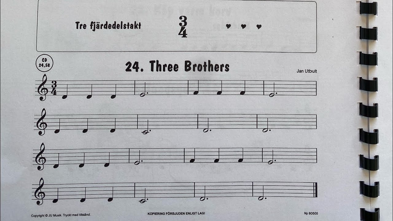 Startklart 1 - 24. Three Brothers Trompet