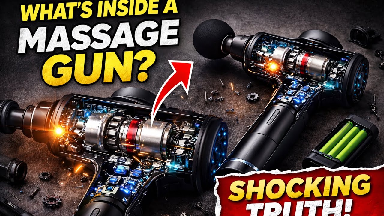 What’s Inside a Massage Gun? | Complete Teardown & How It Works 