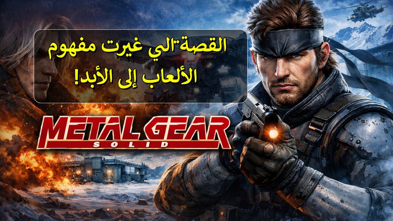 اقوى وافضل لعبة في تاريخ الالعاب | Metal Gear Solid