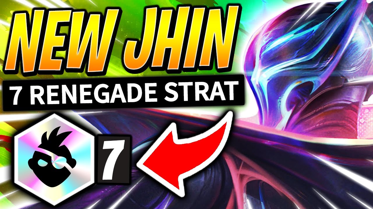 MAXIMUM DAMAGE w/ 7 RENEGADE JHIN CARRY! | Teamfight Tactics Set 8.5 Guide | TFT Ranked Strategy