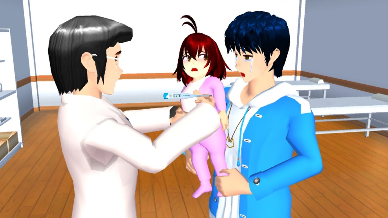 TINGTING SAKIT DEMAM | Tommy Bawa ke Dokter | Drama Sakura School Simulator