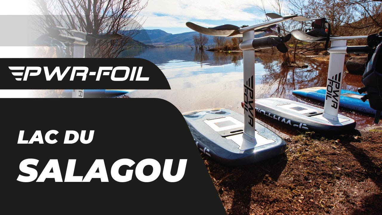 SESSION 🤙 eFoil PWR-Foil au Lac du Salagou