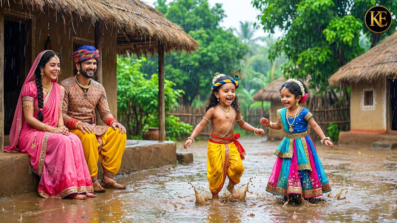 कान्हा और राधा को साथ खुश देखकर मैया और नंद बाबा बहुत प्रसन्न हुए || मैया यशोदा का नंदलाला ||  YMKN