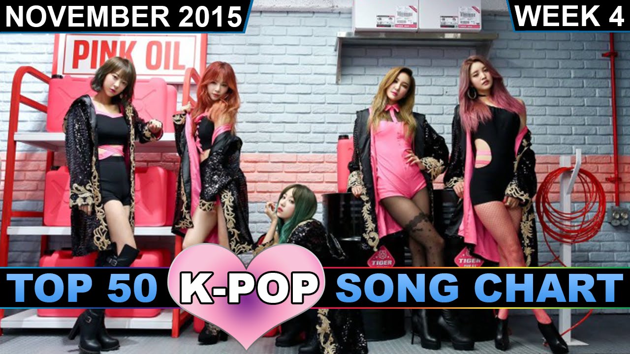 K-POP SONG CHART [TOP 50] NOVEMBER 2015 (WEEK 4)
