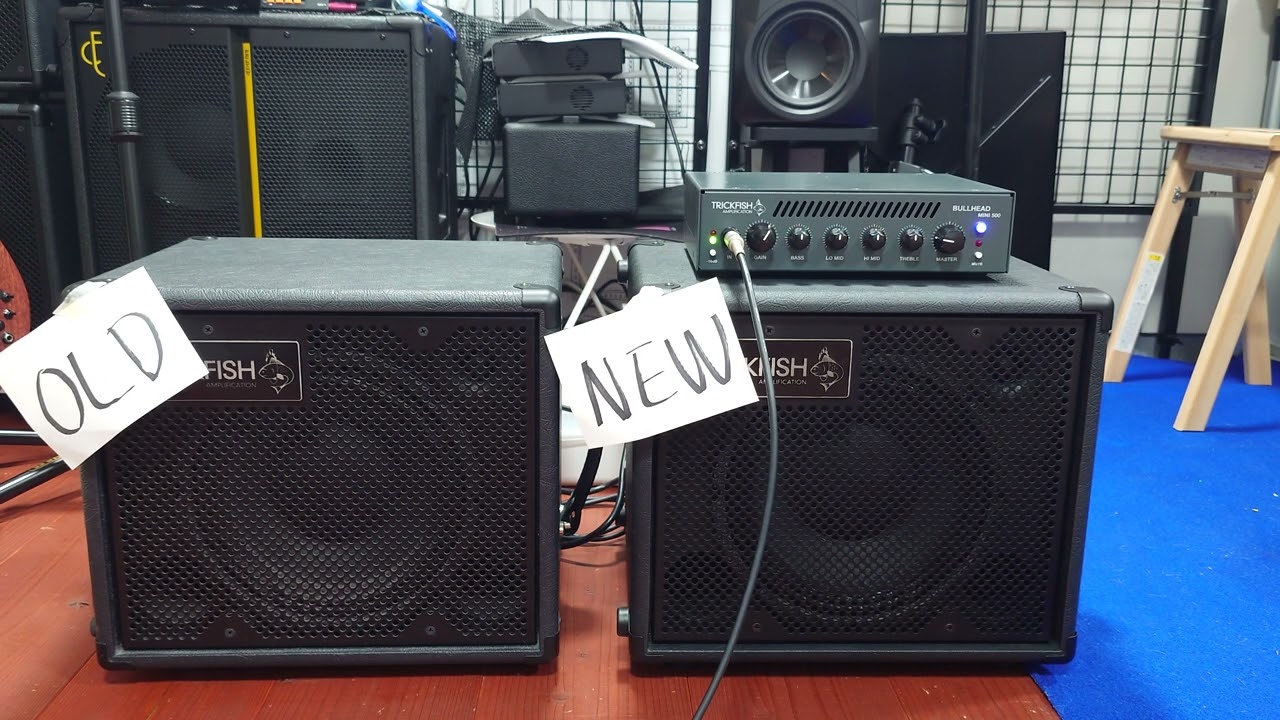 Trickfish TF110 New&OLD Check with BULLHED MINI 500