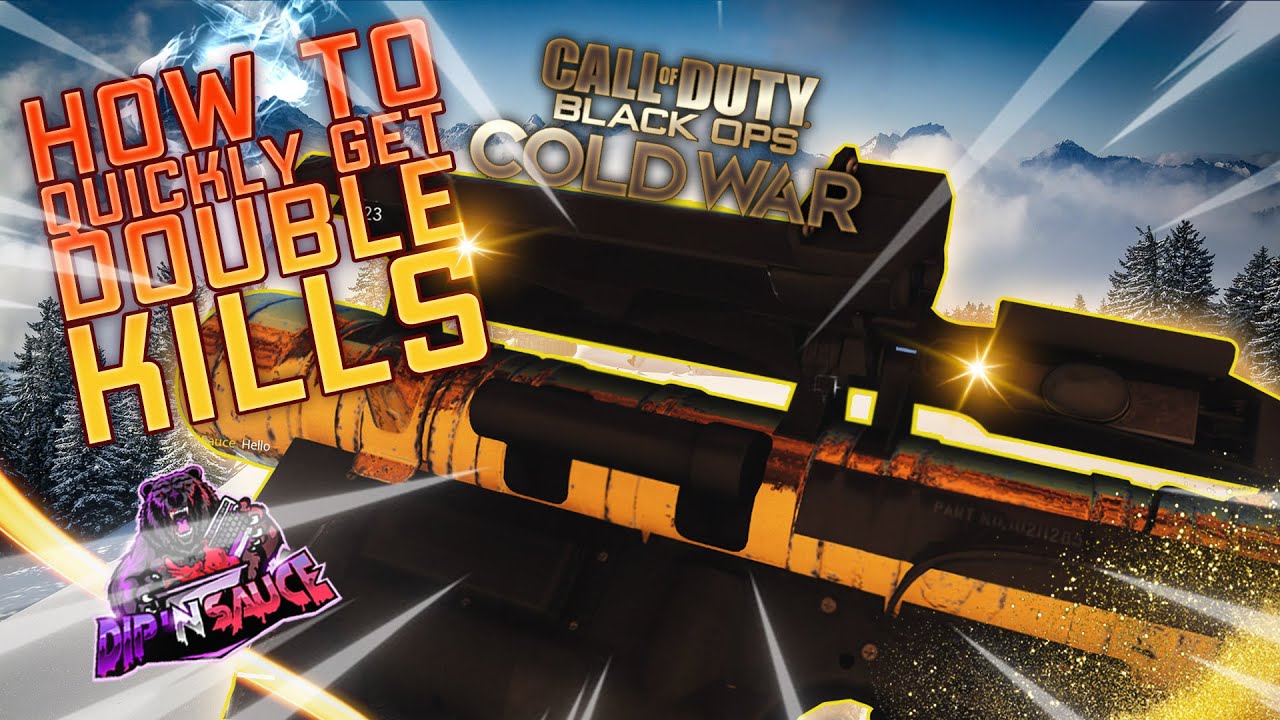 QUICKLY get DOUBLE KILLS W/ The CIGMA 2 - Cigma 2 Psychedelic Camo Made Easy! (Black Ops Cold War)