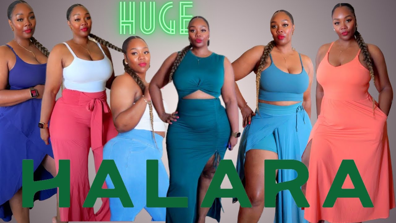 HUGE HALARA TRYON HAUL/REVIEW 2023 | CURVY EDITION🔥#halarareview #halaradress #athleisure