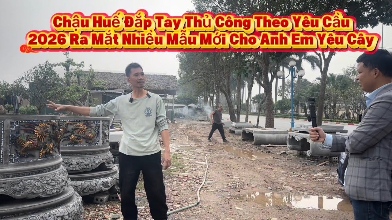 Chậu Huế Đắp Tay Thủ Công Theo Yêu Cầu | Sắp Ra Mắt Nhiều Mẫu Mới Cho Anh Em Yêu Cây 🌿🔥#bonsai 