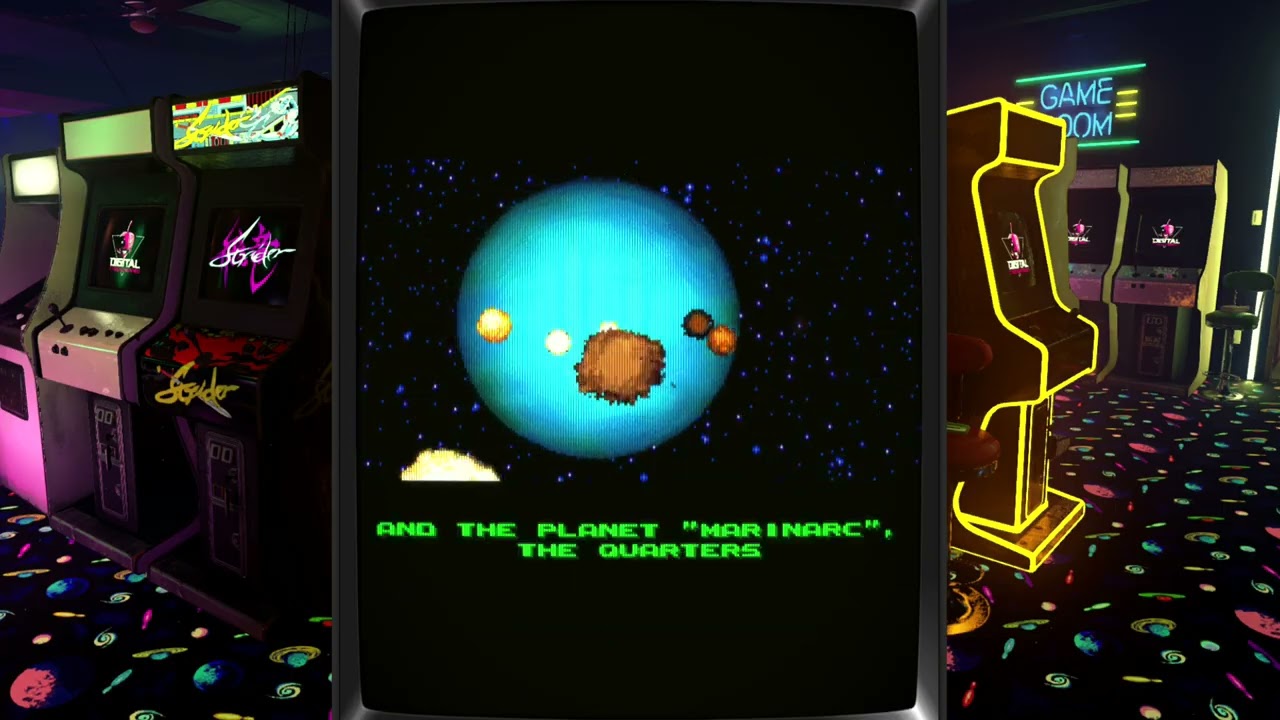 Arcade - Nebulas Ray  (1994) Attract Mode HD 60fps