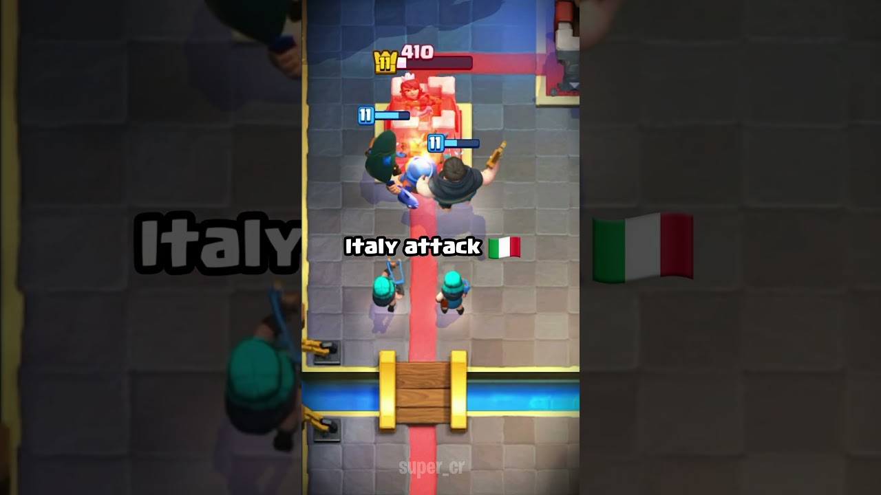 Countries Attack #clashroyale