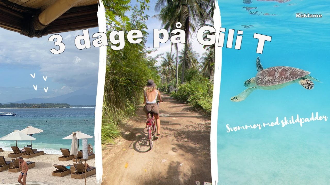 3 DAGE P&Aring; BALI (GILI TRAWANGAN)