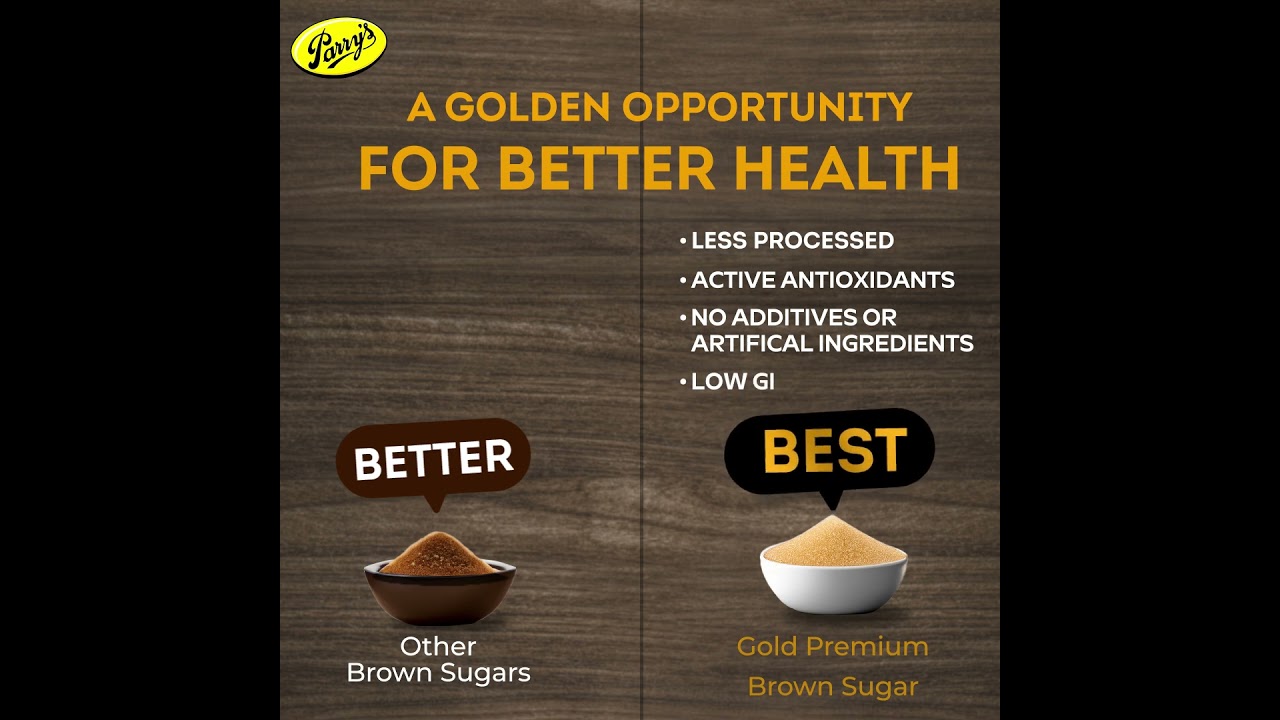 Brown is Better, Gold is Best | Parry's Gold Premium Brown Sugar | Parry's