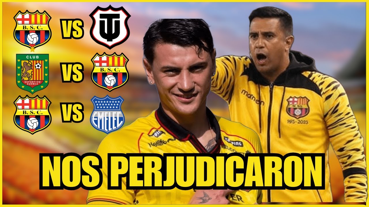 ¡¡NOS PERJUDICARON!! EL FIXTURE DE LIGA PRO PERJUDICA DIRECTAMENTE A BARCELONA SC