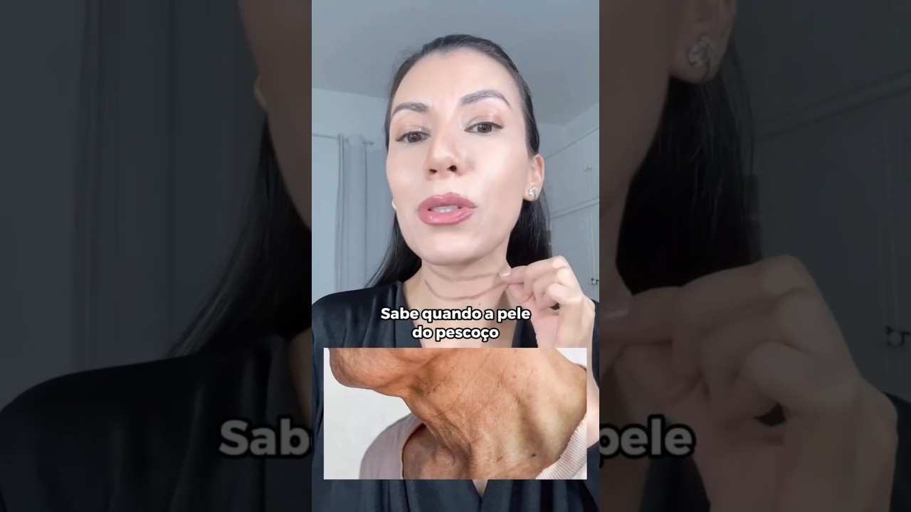 Massagem oriental para diminuir a flacidez do pesco&ccedil;o e deixar-lo mais jovem #beleza #cuidadosdepele