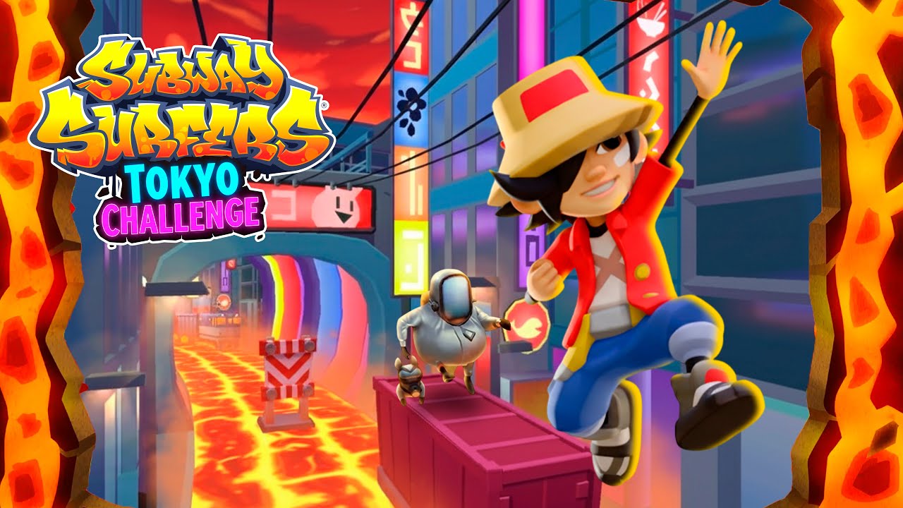 Subway Surfers : FLOOR IS LAVA Challenge in Tokyo 2023