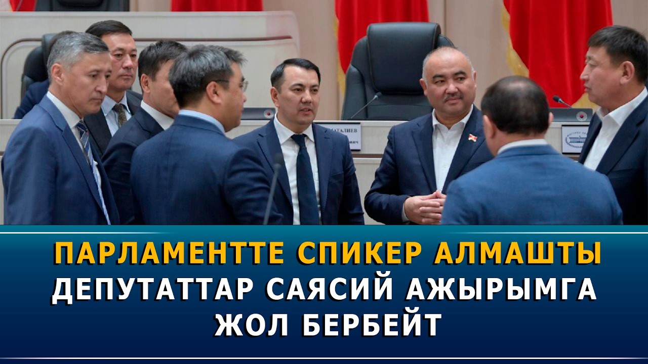 Мыйзам чыгаруу бийлигин жаңы төрага жетектейт