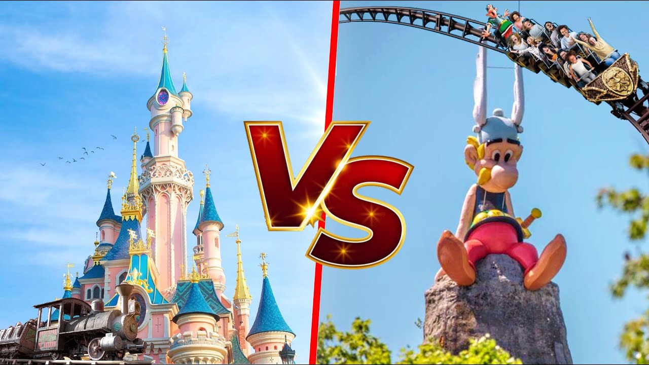 DISNEYLAND PARIS VS PARC ASTÉRIX (vraiment comparable ?)