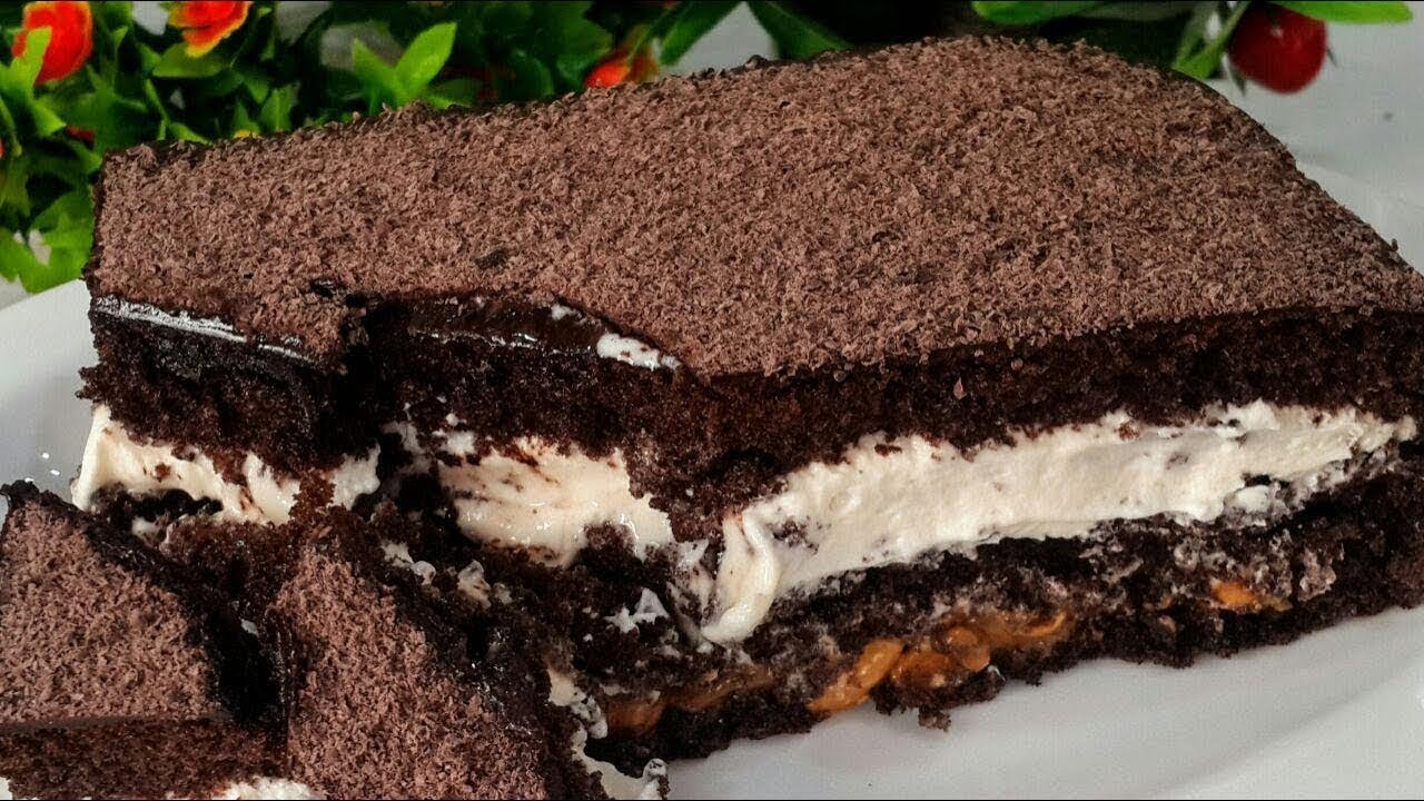 Торт СНИКЕРС Очень Вкусный Рецепт  Обязательно Приготовьте!!!